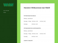 wundw.ch Webseite Vorschau