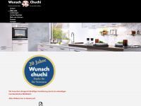 wunschchuchi.ch Webseite Vorschau