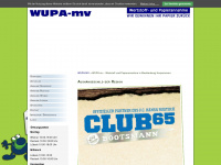 wupa-mv.de Webseite Vorschau