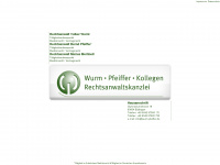 Wurm-pfeiffer.de
