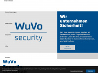 wuvo-security.de Webseite Vorschau