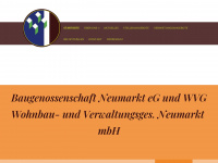 wvg-neumarkt.de Webseite Vorschau