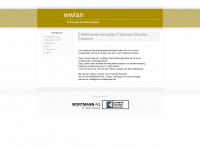 ww-lan.de Webseite Vorschau