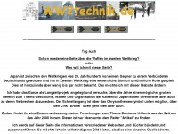 ww2technik.de Webseite Vorschau