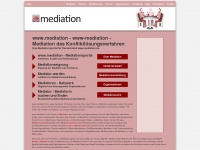 www-mediation.de Webseite Vorschau