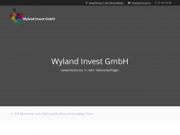 wyland-invest.ch Webseite Vorschau