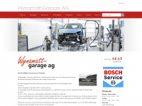 wynamatt-garage.ch Webseite Vorschau