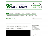 wyss-ittigen.ch Webseite Vorschau