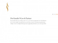 wyssundpartner.ch Webseite Vorschau