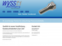 wyssdec.ch Webseite Vorschau