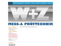 wz-messtechnik.de Webseite Vorschau