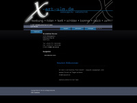 x-art-ulm.de Webseite Vorschau