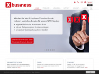 x-business.at Webseite Vorschau