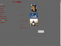 x-cape.de Webseite Vorschau