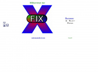 x-fix.de Webseite Vorschau