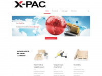 x-pac.de Webseite Vorschau