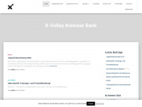x-volley.at Webseite Vorschau