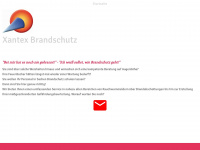 xantex-brandschutz.de Webseite Vorschau