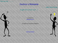 xantina.de Webseite Vorschau