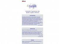 marciniak.de Webseite Vorschau