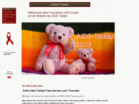 aids-teddy.com Webseite Vorschau