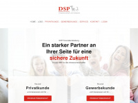 dsp-finanz.de Webseite Vorschau