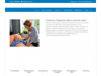 pflegedienst-zukanovic.de Webseite Vorschau