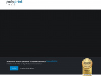 polyprint.de Webseite Vorschau