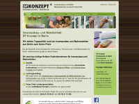 dp-konzept.com Webseite Vorschau