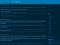 nenolod.net Webseite Vorschau