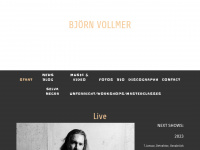 bjoernvollmer.com Webseite Vorschau