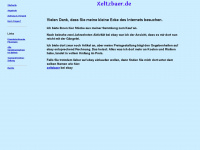 xeltzbaer.de Webseite Vorschau
