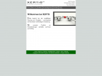 xertis.ch Webseite Vorschau