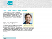 xface.at Webseite Vorschau