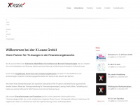 xlease.ch Webseite Vorschau