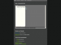 xml-converter.de Webseite Vorschau