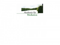 akademie-für-mediation.de Webseite Vorschau