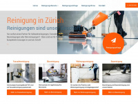 amc-büroreinigung.ch Webseite Vorschau