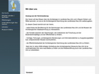 archäologiefreunde-neu-ulm.de Webseite Vorschau