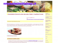 naturheilmittelthailand.ch Webseite Vorschau