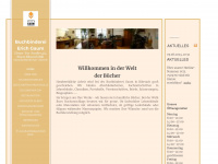 buchbinderei-gaum.de Webseite Vorschau