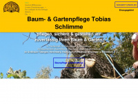 baumpflege-gartenpflege.de Webseite Vorschau