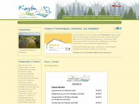 karpfenhaus.de Webseite Vorschau