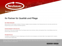 gartenpflege-neubauer.de Webseite Vorschau