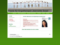 praxis-fuer-ergotherapie-jeannette-zosel.de Webseite Vorschau