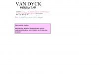 van-dyck.com Webseite Vorschau