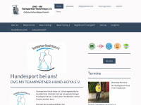 teampartner-hund-hoya.de Webseite Vorschau