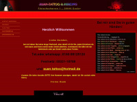 xuantattoo.de Webseite Vorschau