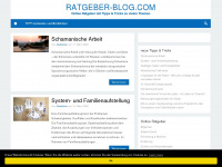 ratgeber-blog.com Webseite Vorschau