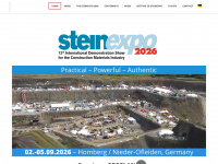 steinexpo.eu Webseite Vorschau